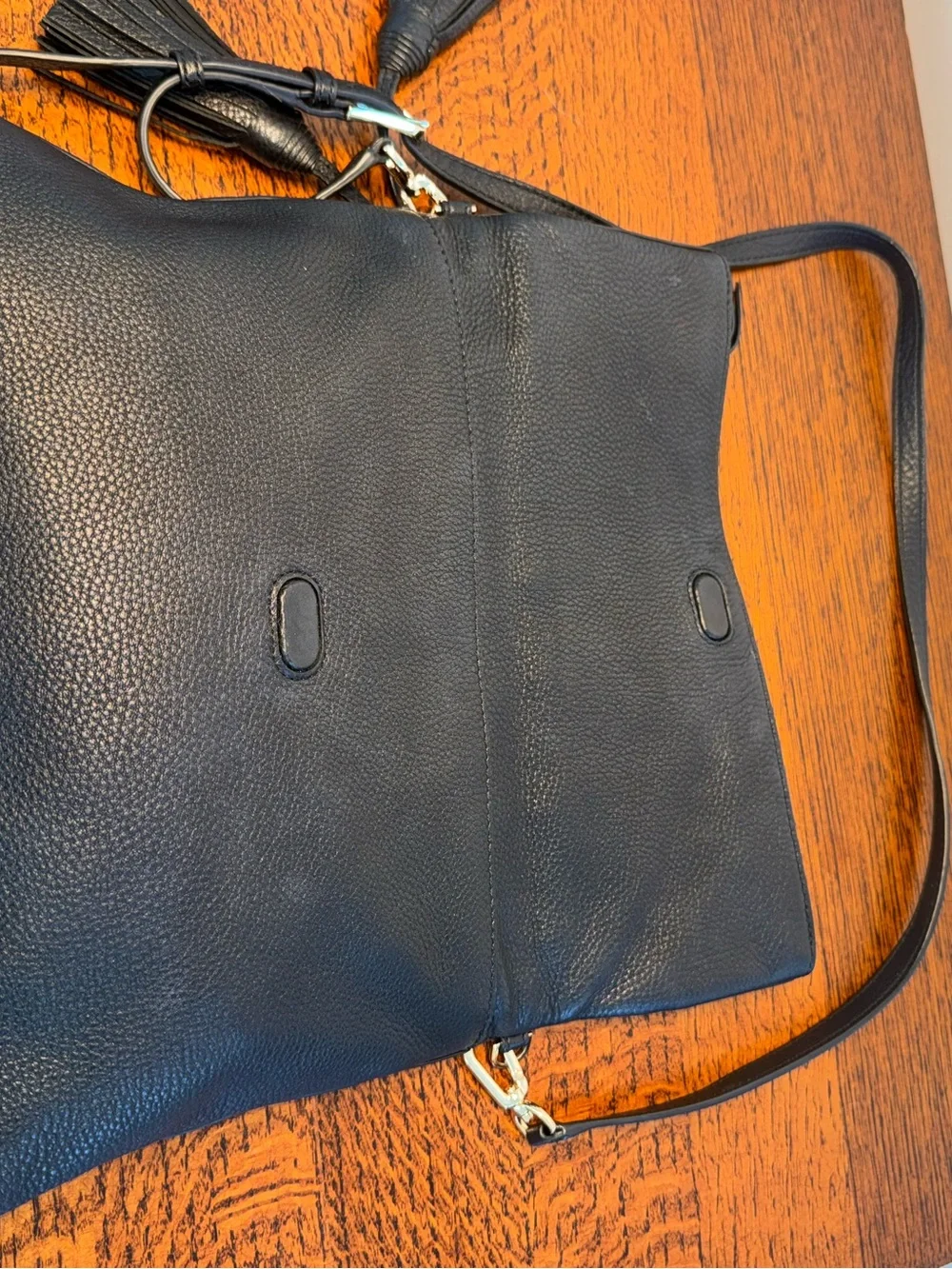Tory Burch Thea Fold-Over Messenger Crossbody Bag